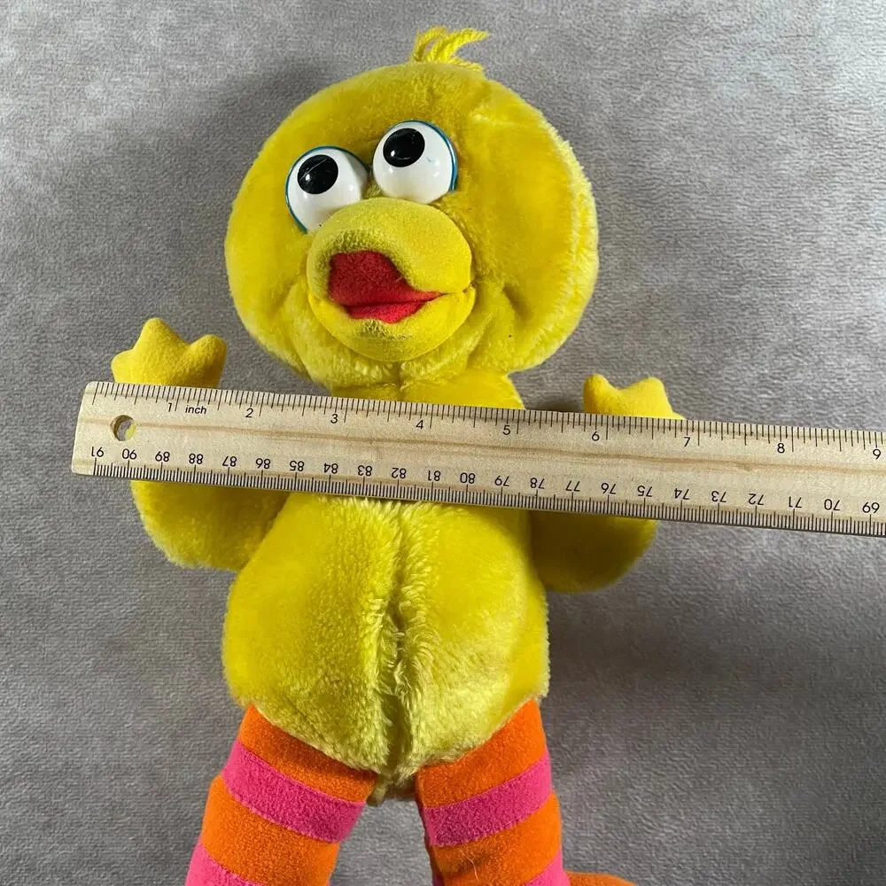 1996 VTG Tyco Sesame Street Tickle Me Big Bird Plush Toy